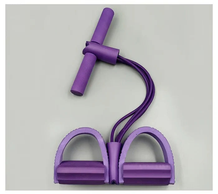 21 Fitness Resistance Bands-4 Tube Pedal Ankle Puller 21 Reviews