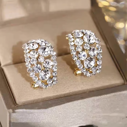 HOT 🔥🔥Lab-Created Diamonds Hoop Earrings🎁