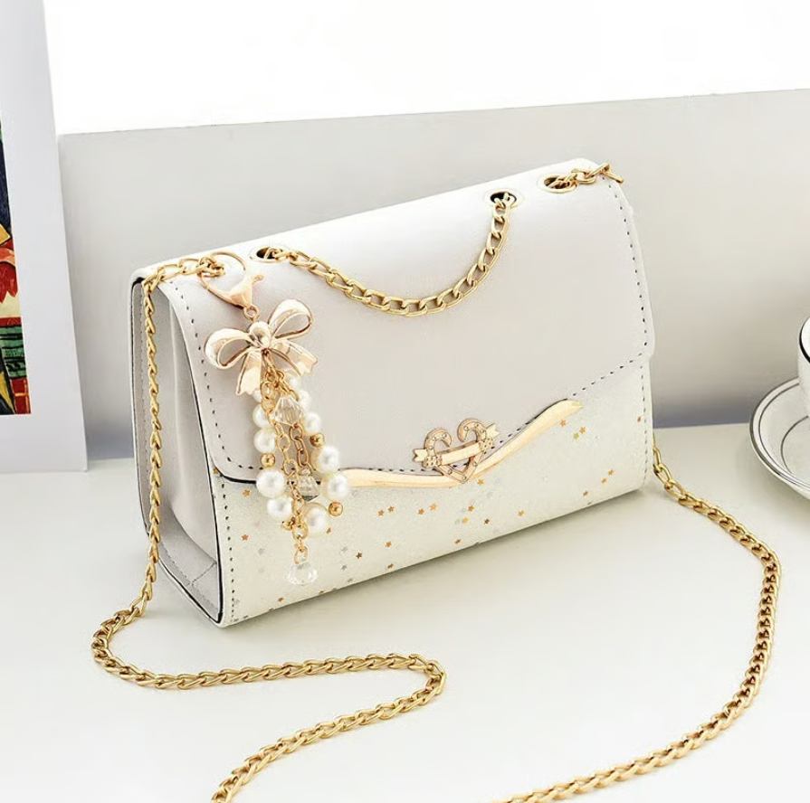 Crossbody Sequined Shoulder Bag