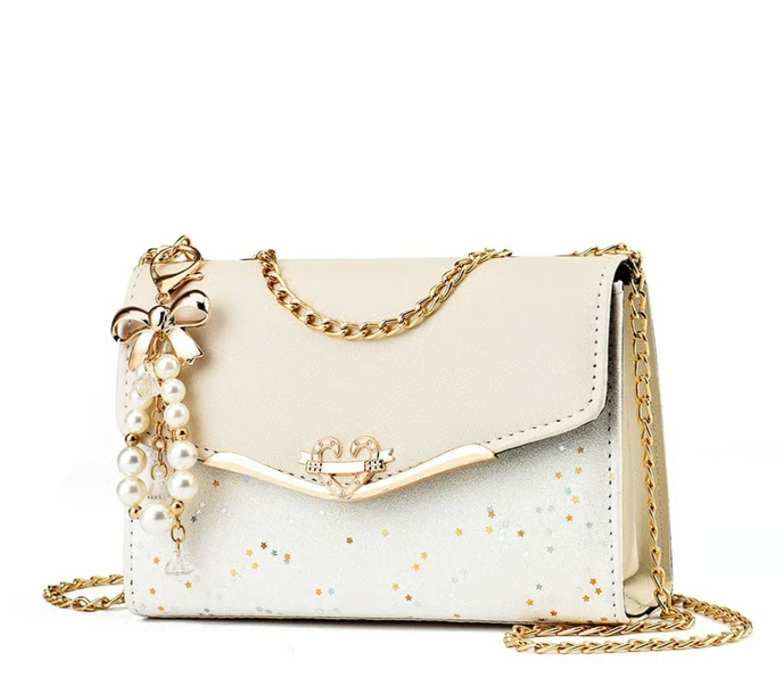 Crossbody Sequined Shoulder Bag