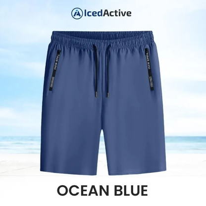 IcedActive – Women’s Ice Silk Quick Drying Stretch Shorts