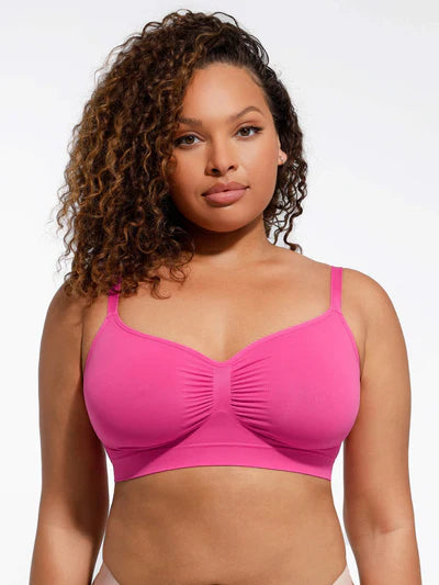 🎁2025 Hot Sale🎁Feelingirl Everyday Wireless Bra Unlined Soft Bra
