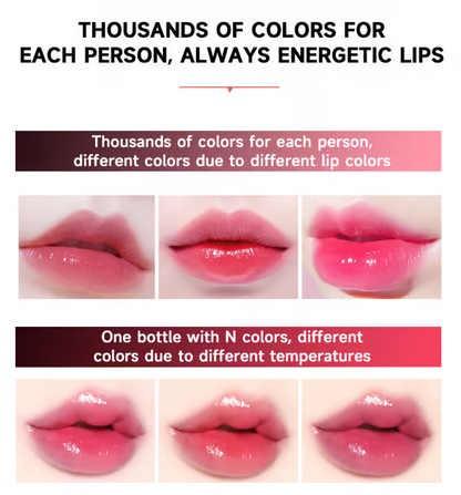 💋 Experience Luxurious Lips ✨Transferproof Color-Changing Lipstick💄CrystalClear Color Alchemy 💋 Auto-Tints on Contact!