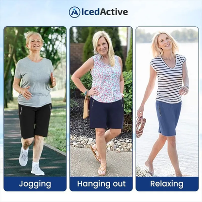 IcedActive – Women’s Ice Silk Quick Drying Stretch Shorts