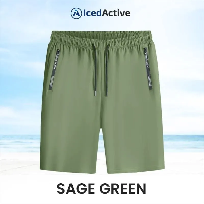 IcedActive – Women’s Ice Silk Quick Drying Stretch Shorts
