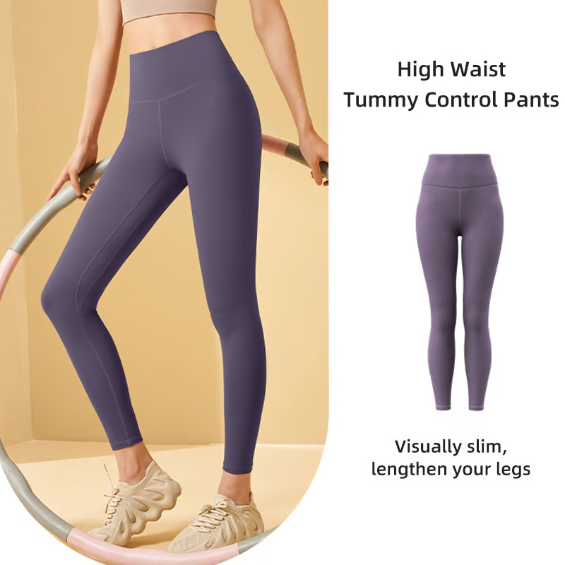 🔥High Waisted Tummy Control Shaping Training Leggings