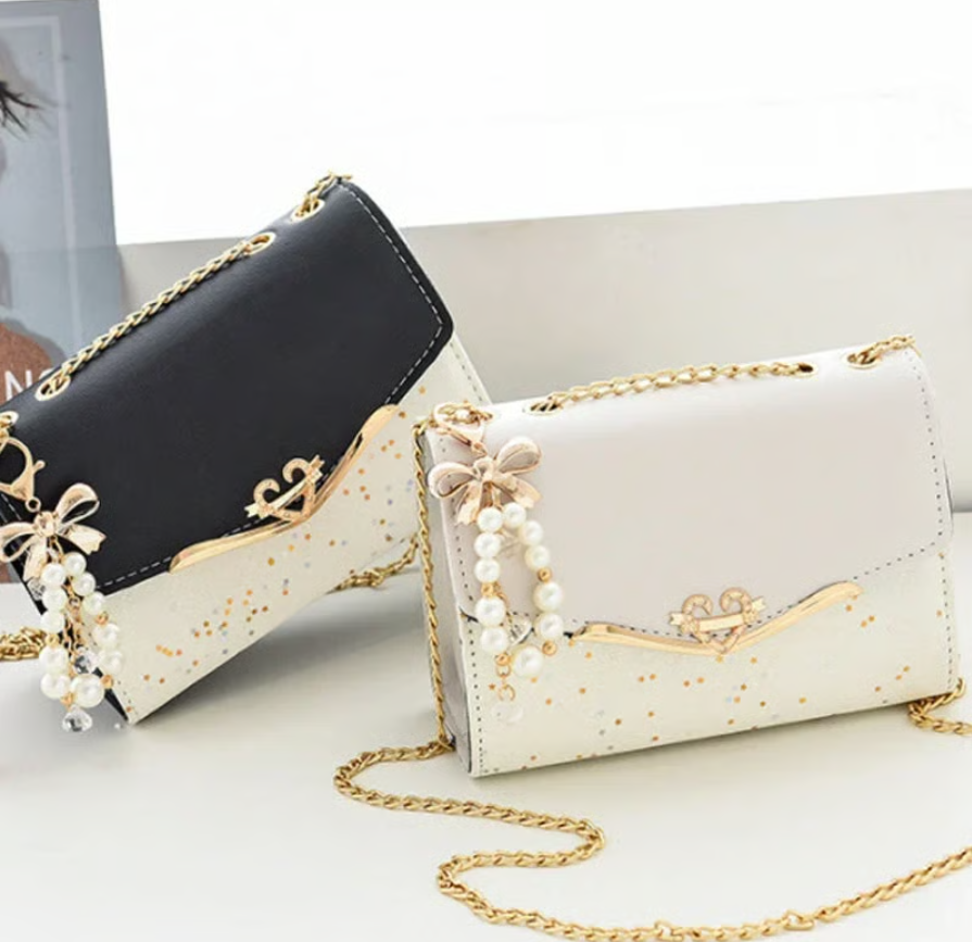 Crossbody Sequined Shoulder Bag