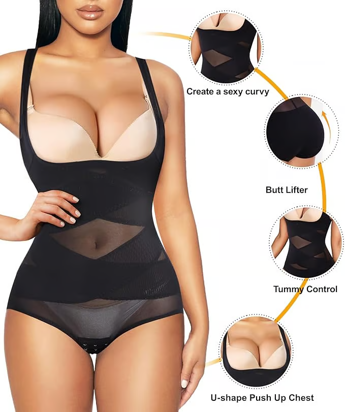 ⏰Last Day Buy 1 Get 3 Packs - 💃High-Waist Shapewear Bodysuit – Sculpt Your Dream Curves