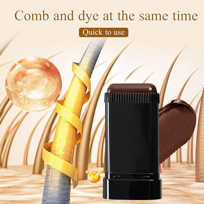 🔥Hot Sale 👍🏻Portable Hair Dye Comb for Grey Hair Coverage