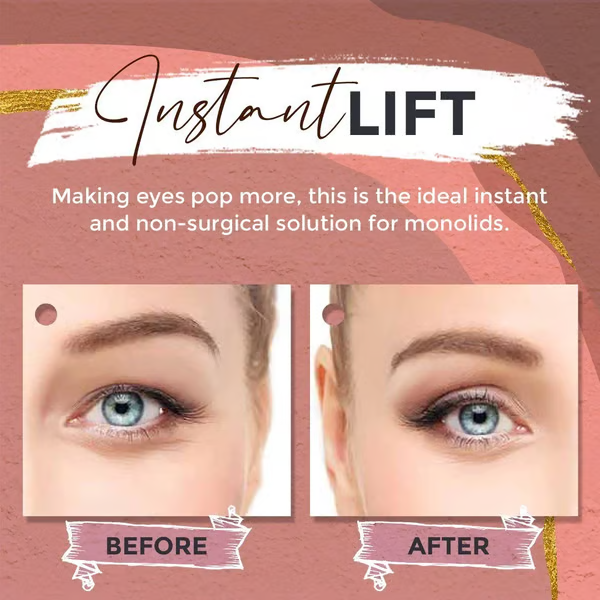 ADHESIVE-FREE INVISIBLE DOUBLE EYELID STICKER