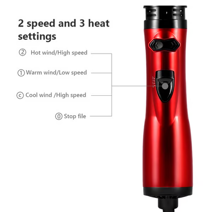 ✨3-in-1 Hot Air Styler and Rotating Hair Dryer for Dry Hair, Curl Hair, Straighten Hair