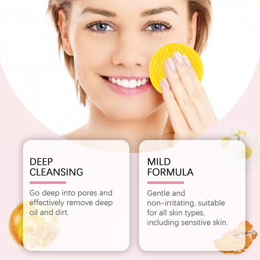💥Clearance Sale 49% OFF Today💥 Turmeric Kojic Acid Cleansing Pads