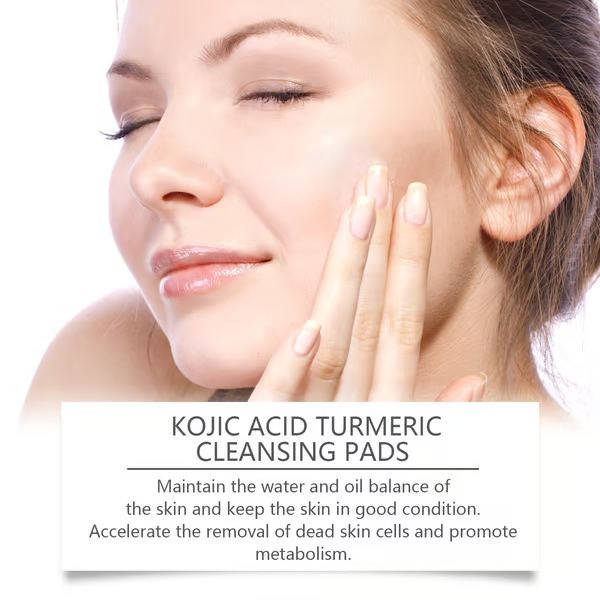 💥Clearance Sale 49% OFF Today💥 Turmeric Kojic Acid Cleansing Pads