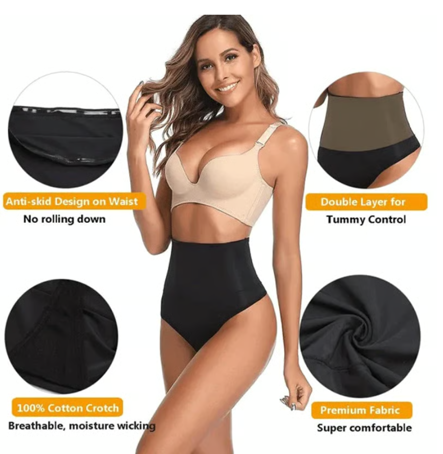 🔥Buy 1 Get 1 Free🔥High Waist Tummy Control Shapewear Panties