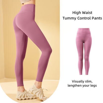 🔥High Waisted Tummy Control Shaping Training Leggings