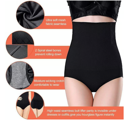🔥Buy 1 Get 1 Free🔥High Waist Tummy Control Shapewear Panties