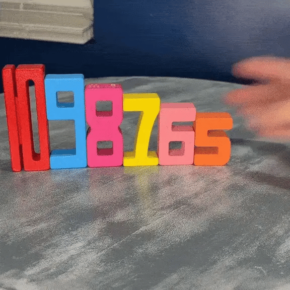 TallyTots Learning 1-10 by Size and Number