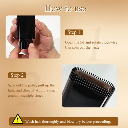 🔥Hot Sale 👍🏻Portable Hair Dye Comb for Grey Hair Coverage