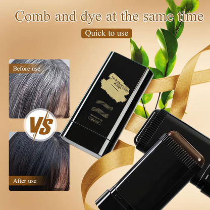 🔥Hot Sale 👍🏻Portable Hair Dye Comb for Grey Hair Coverage