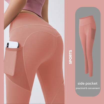 🔥High Waisted Tummy Control Shaping Training Leggings