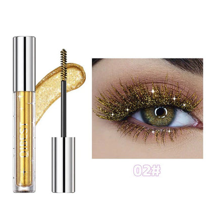 🔥💎BUY 1 GET 1 FREE🌟 Waterproof Diamond Glitter Mascara - Long-lasting Curl, Sparkling Shine, Create Captivating Eyes!