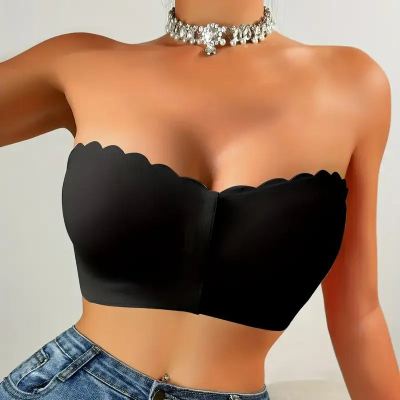 🔥Free trial fitting💃High Waisted Tummy Control Color Block Bikini Set