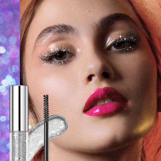 🔥💎BUY 1 GET 1 FREE🌟 Waterproof Diamond Glitter Mascara - Long-lasting Curl, Sparkling Shine, Create Captivating Eyes!