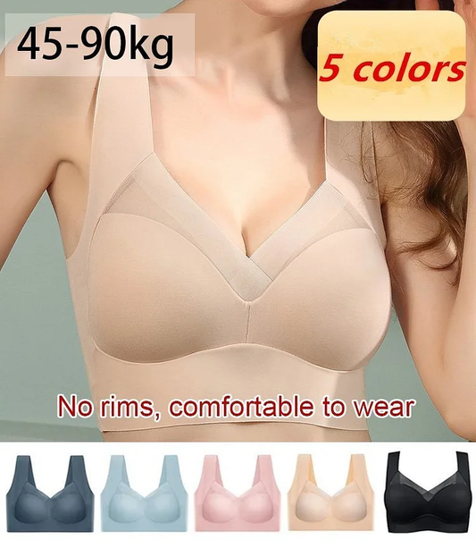 🔥Fashion Deep Cup Bra🔥Summer sexy Push Up Wireless Bras (Size runs the same as regular bras)