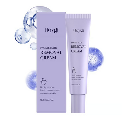 Gentle and Painless Facial Hair Removal Cream
