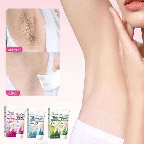 🎁LAST DAY-BUY2 GET 1 FREE🎁Flawless & Gentle Hair Removal Cream
