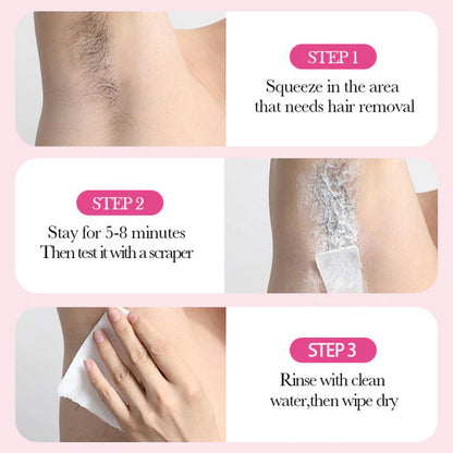 🎁LAST DAY-BUY2 GET 1 FREE🎁Flawless & Gentle Hair Removal Cream