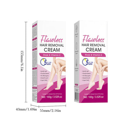 🎁LAST DAY-BUY2 GET 1 FREE🎁Flawless & Gentle Hair Removal Cream